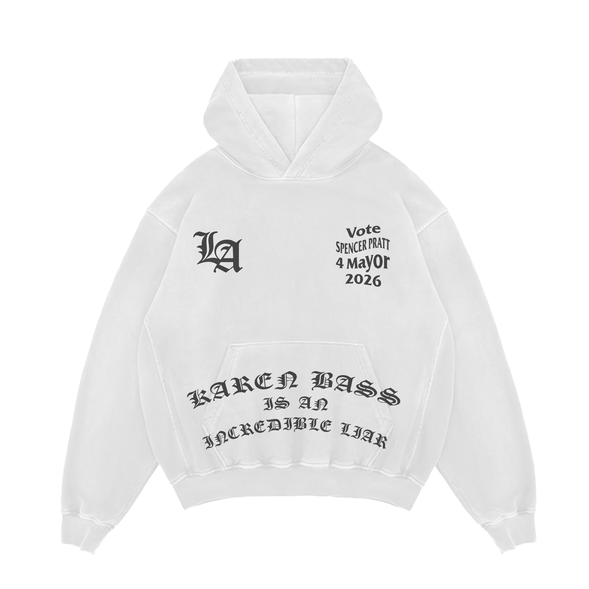 INCREDIBLE LIAR HOODIE - WHITE