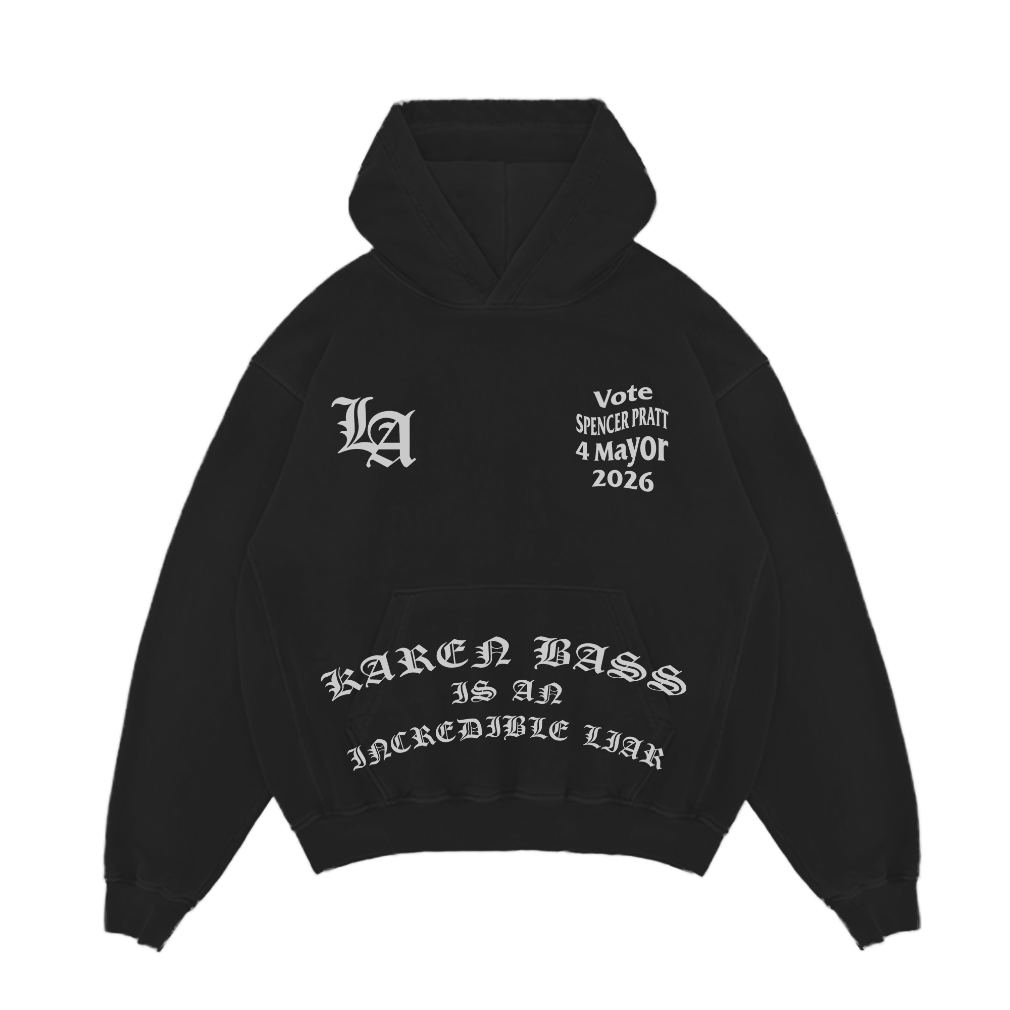 INCREDIBLE LIAR HOODIE - BLACK