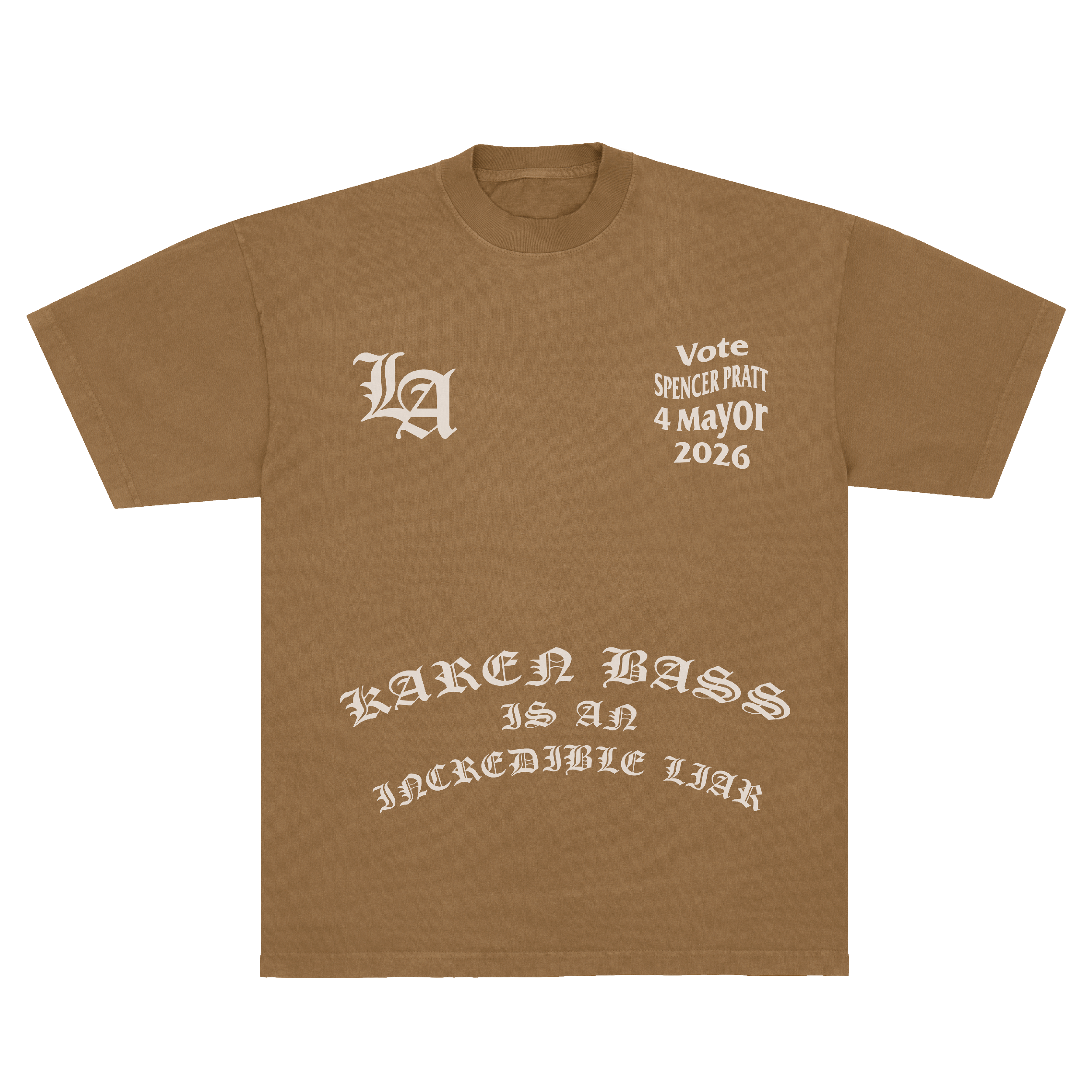 INCREDIBLE LIAR TEE - KHAKI